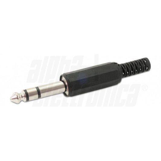 Spina jack 6,3mm Stereo