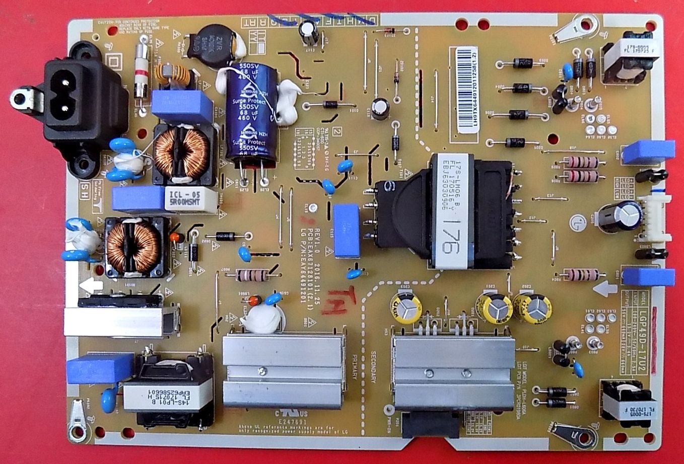 LG EAX67128101 Scheda Alimentazione