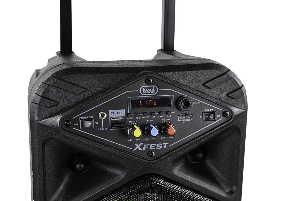 TREVI Altoparlante Trolley Amplificato 0X035000
