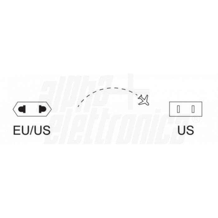 Adattatore da presa Europa/America a spina America