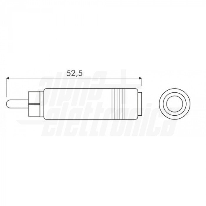 Adattatore da spina RCA a presa Jack