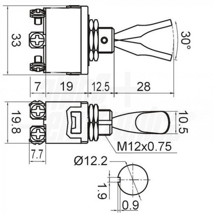 Interruttore Deviatore  081