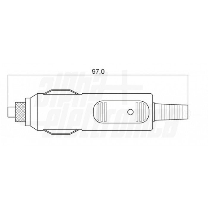 Spina accendisigari DC