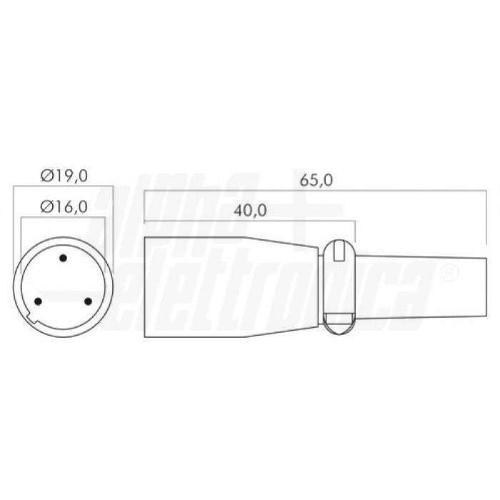 Canon Spina XLR 3 poli