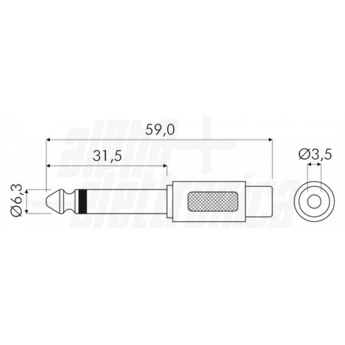 Adattatore Jack Rca