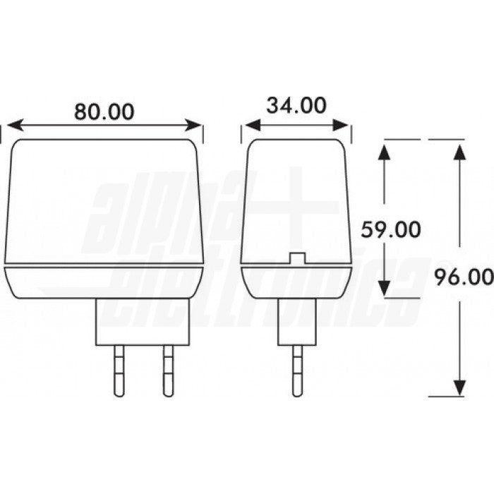 Carica Batterie Piombo 6V