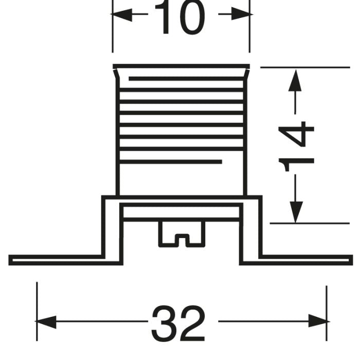 PORTALAMPADE ATTACCO E10 OTTONE