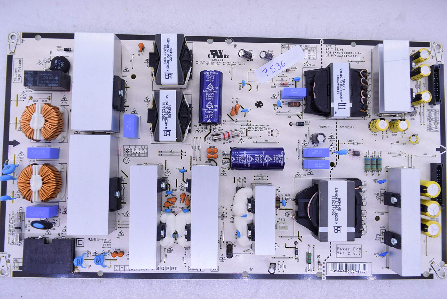 LG EAX67858001 Scheda Alimentazione