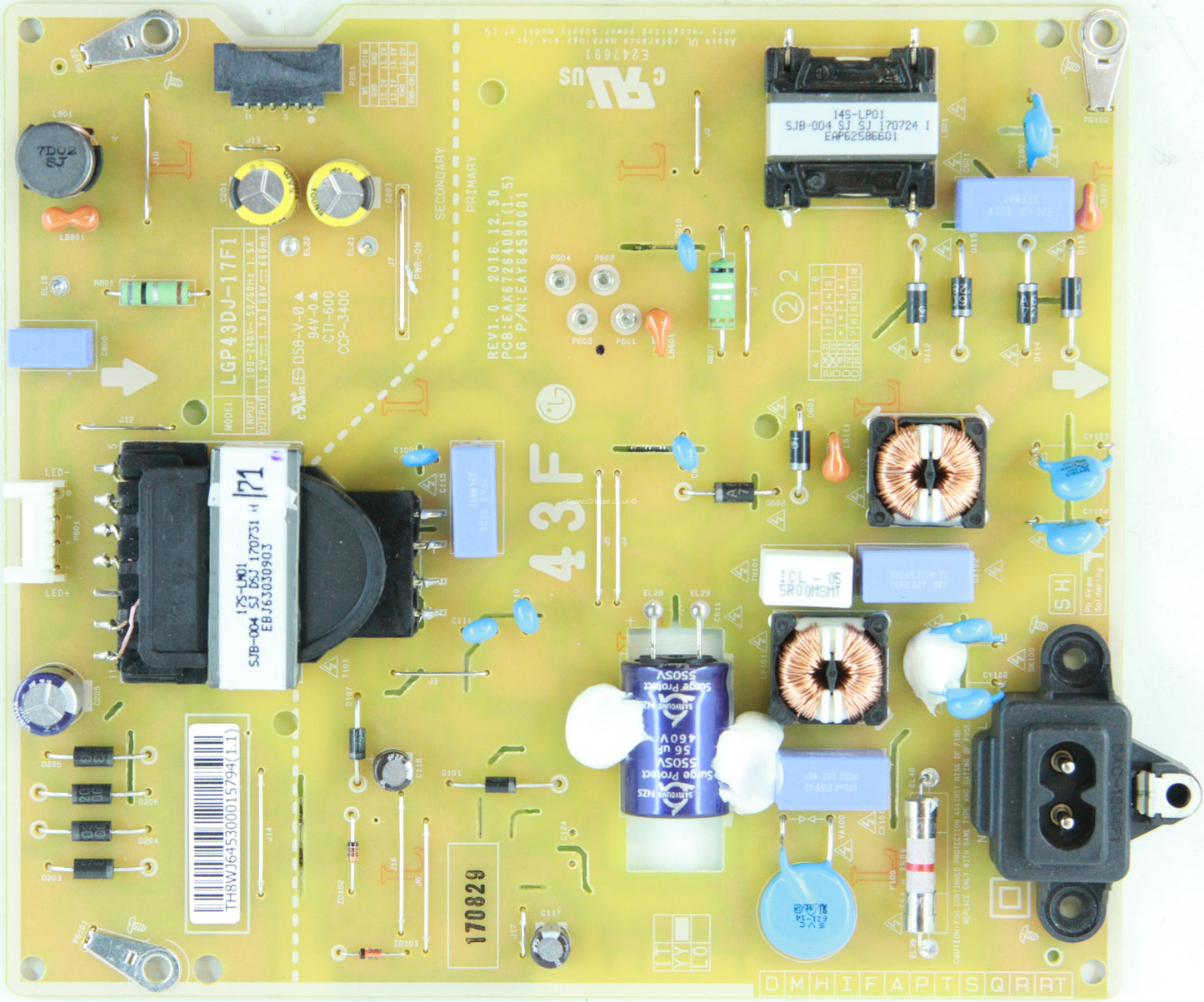 LG EAX67264001 Scheda Alimentazione