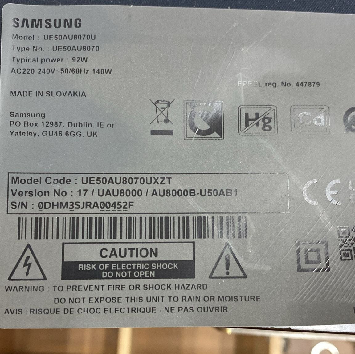 SAMSUNG BN44-01110C POWER
