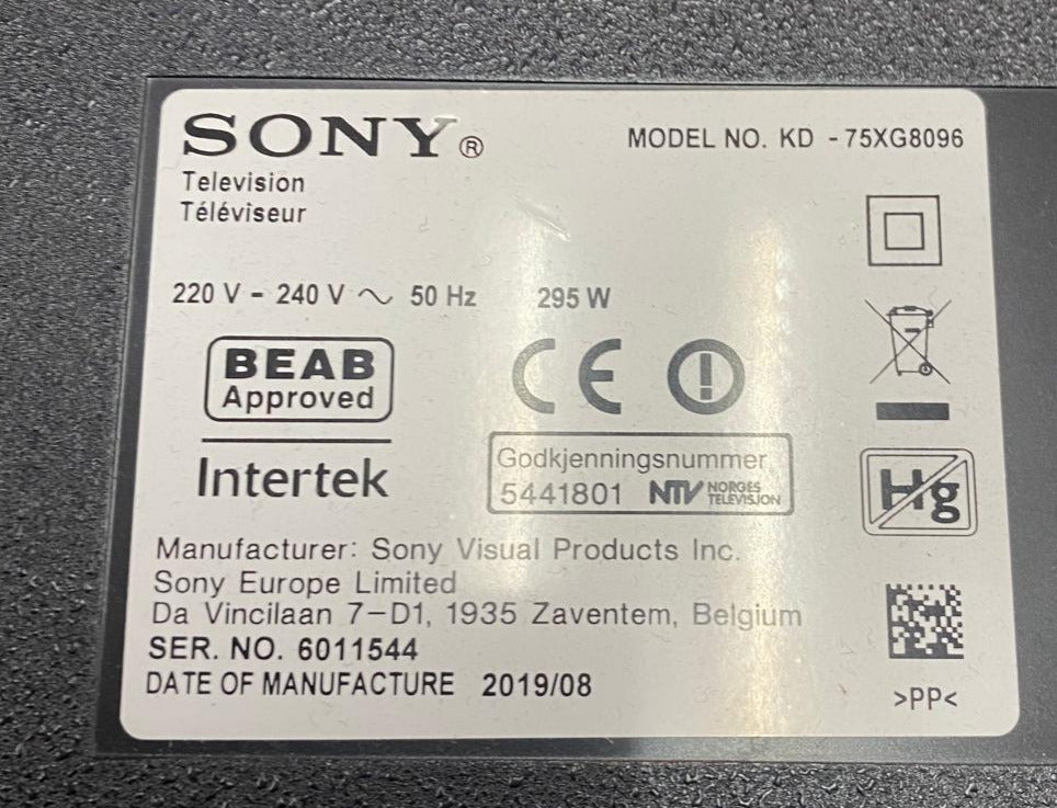 SONY AP-P412AM Scheda Alimentazione