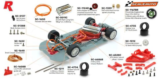 SCALEAUTO SC-6428R LBH GT3 LAMBO