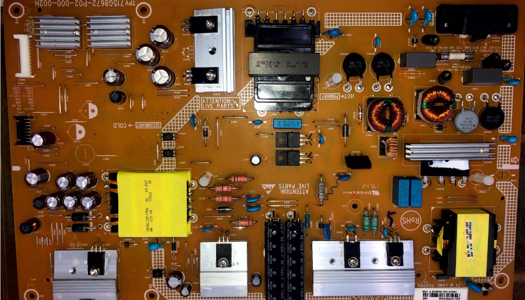 Carte d'alimentation télé Philips 55PUS6272/12 Référence: 715G8672-P02 Carte d'alimentation télé Philips 55PUS6272/12 Référence: 715G8672-P02
