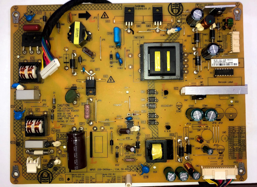 TOSHIBA B191-102 Scheda Alimentazione