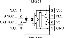 TLP 251 optoisolatore
