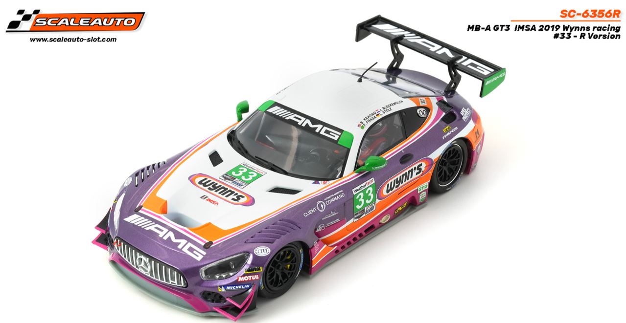 SCALEAUTO SC-6356R GT3 MB AMG