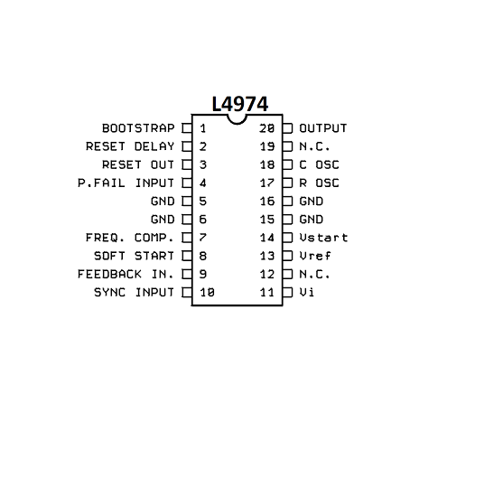 Integrato L4974A