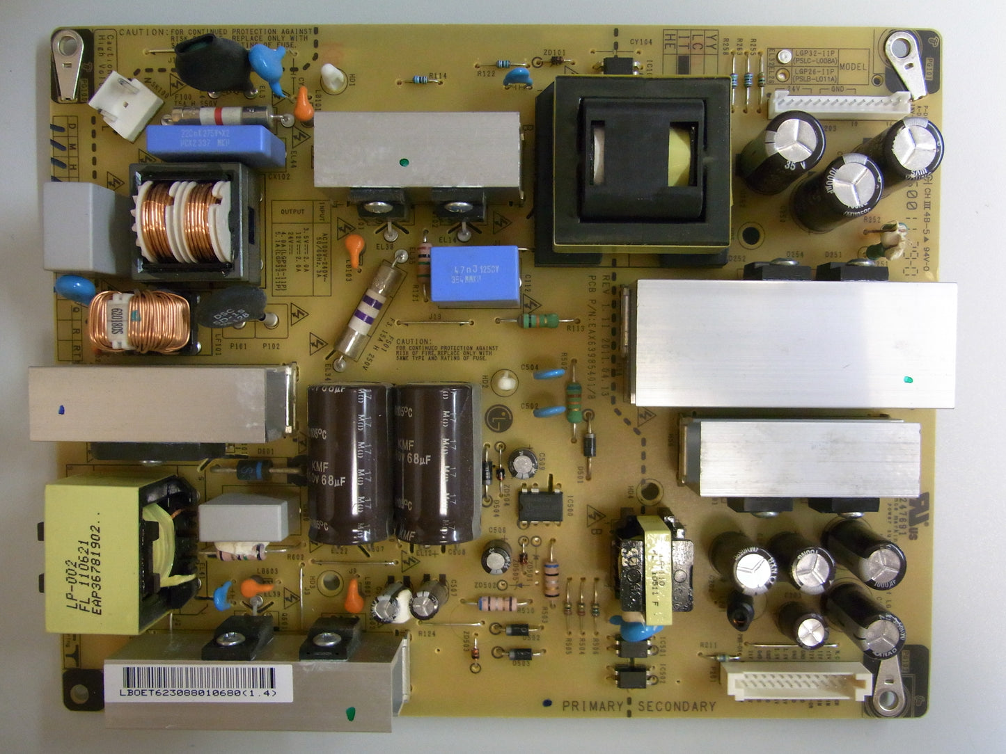 LG EAX63985401 Scheda Alimentazione