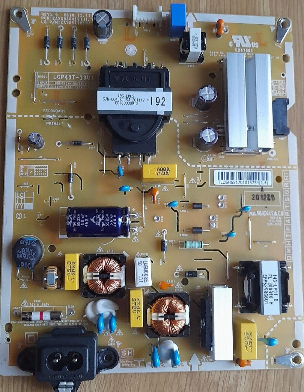 LG EAX68304101 Scheda Alimentazione