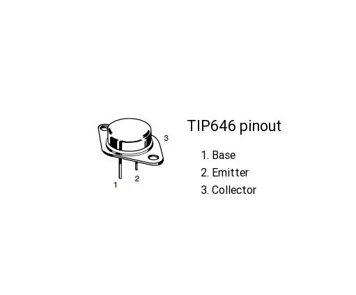 Transistor TIP646