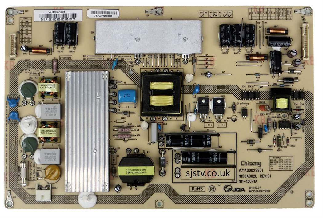 V71A00022901 Scheda Alimentazione
