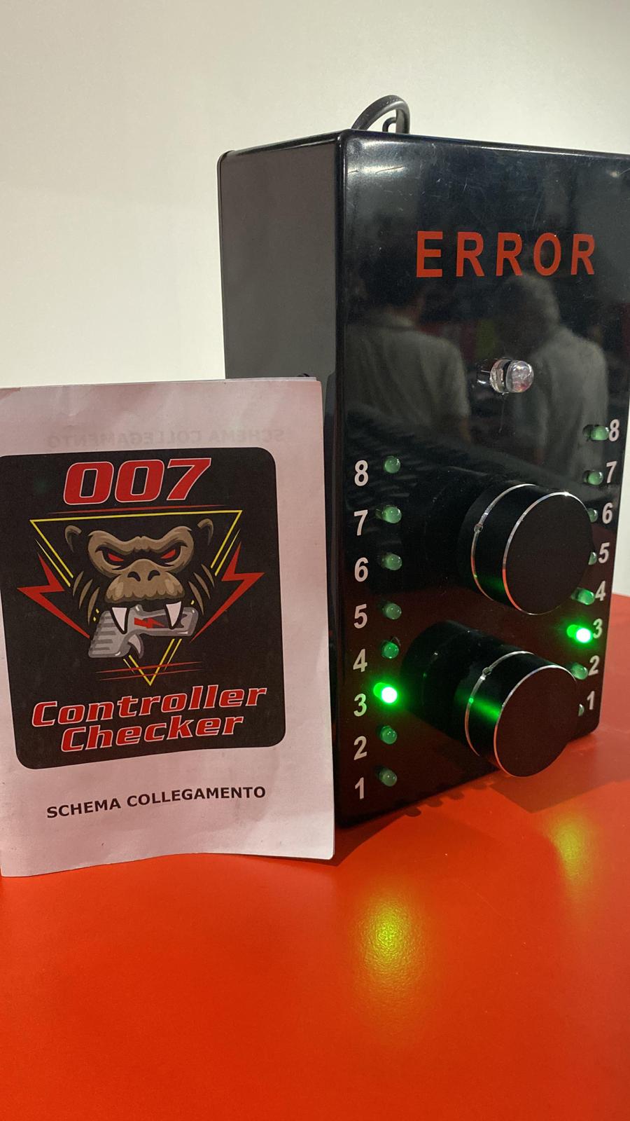 007 Controller checker KIT 8 corsie selezionabili