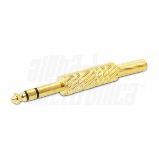 Spina jack 6,3mm Stereo
