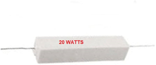RESISTENZE Ceramiche a filo  27 OHM  20W