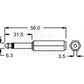 Adattatore Jack  6,3mm 3,5mm