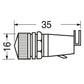 Portafusibile da pannello  5x20mm