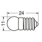 LAMPADA ATT. E10 4,8 V 300 MA