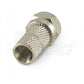 Spina F ad avvitare per cavo 5,0mm