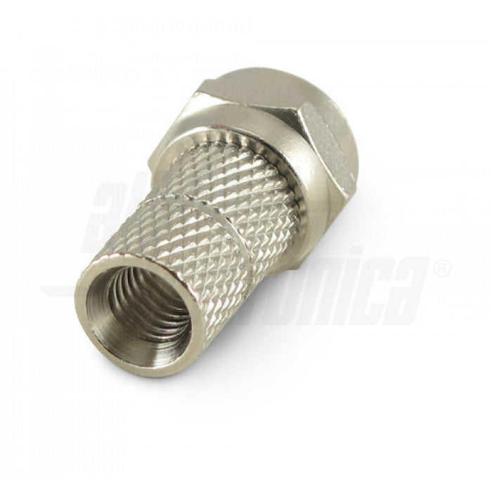 Spina F ad avvitare per cavo 5,0mm