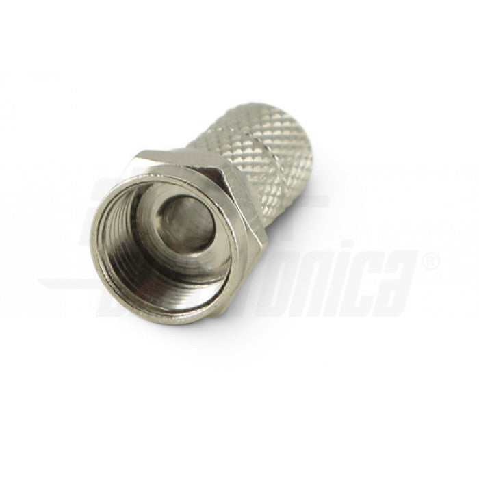 Spina F ad avvitare per cavo 5,0mm