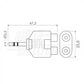 Adattatore 3,5mm  RCA