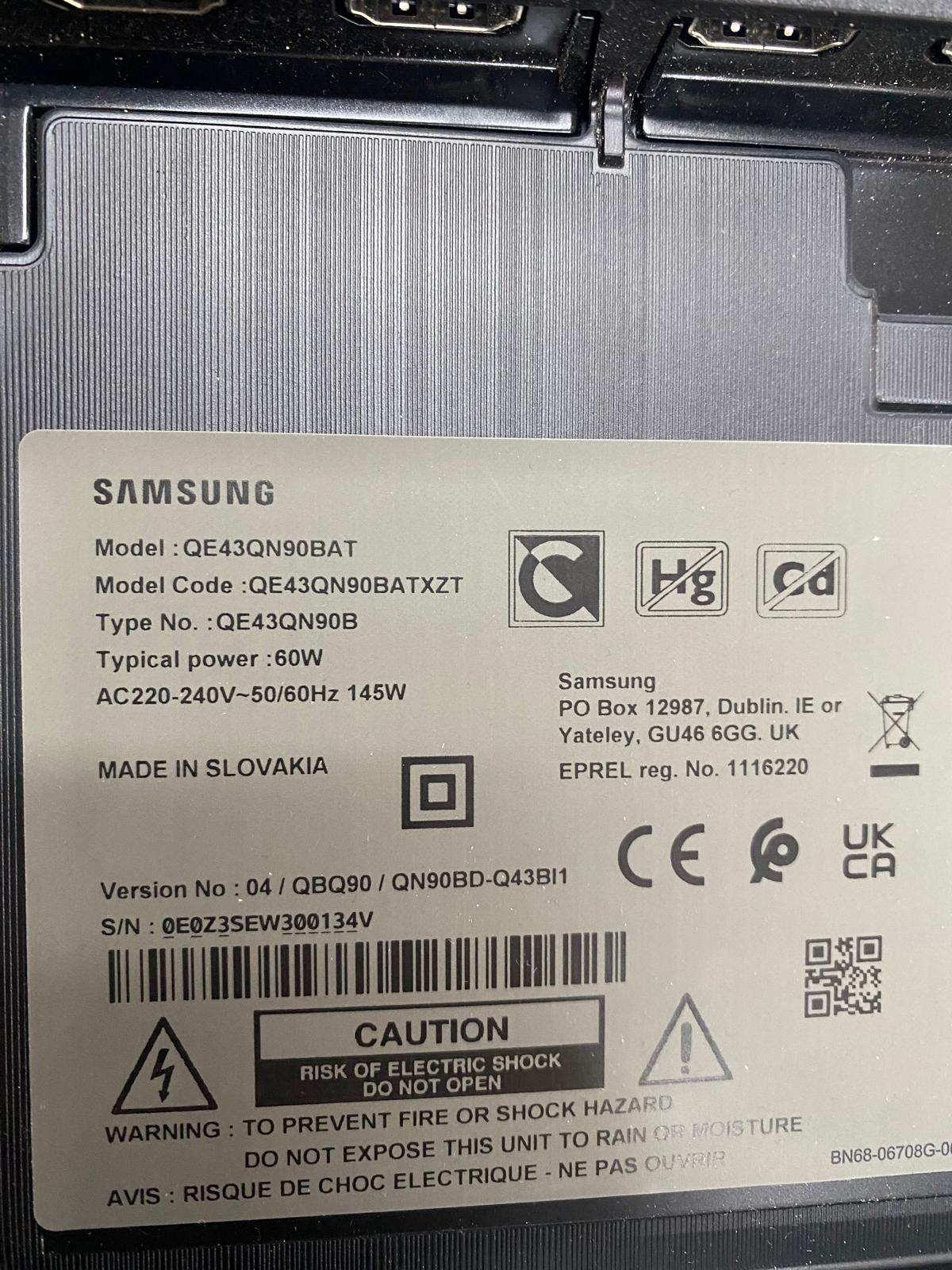 SAMSUNG BN44-01152A POWER