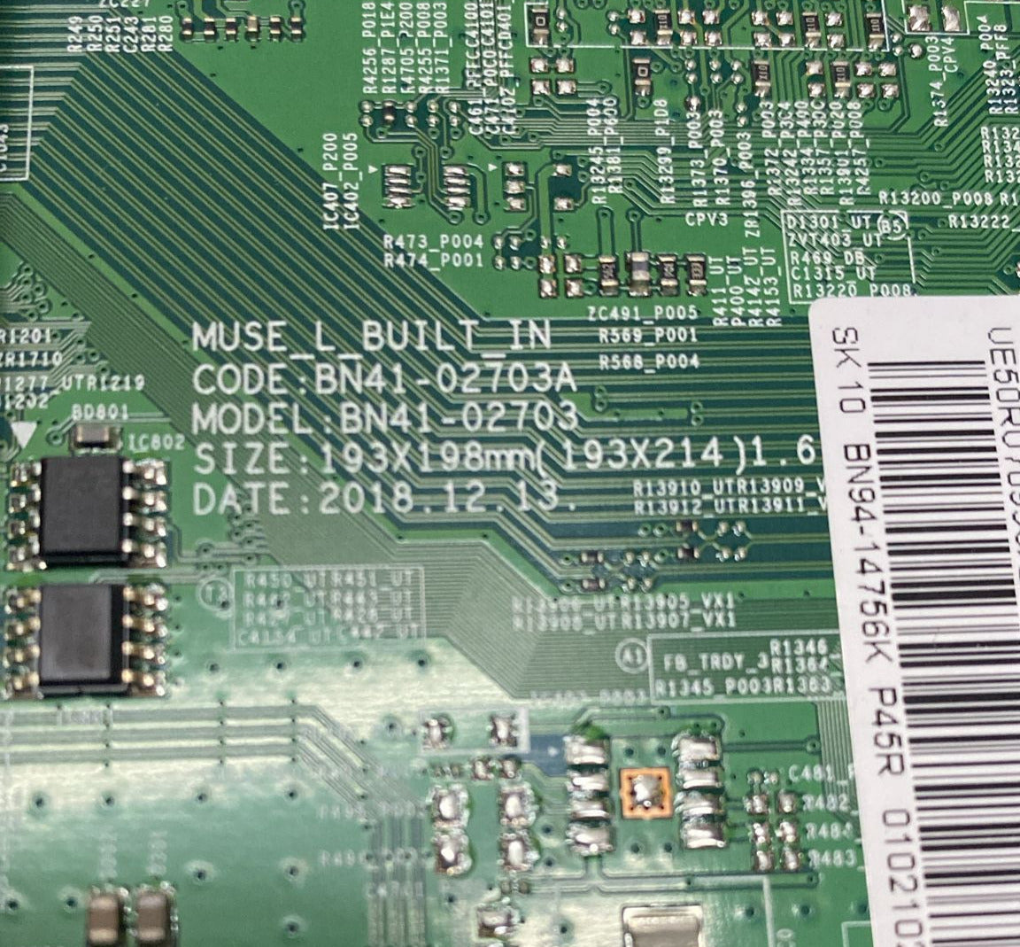 SAMSUNG BN94-14756K BN41-02703A
