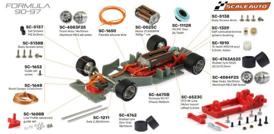 SCALEAUTO SC-6448 FORMULA 90-97