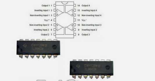 IC amplificatore operazionale TL084