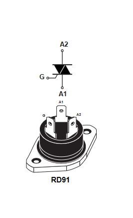 Triac BTA 25-600B