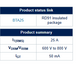 Triac BTA 25-600B
