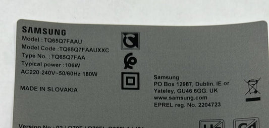SAMSUNG BN94-18652Q BN41-03347