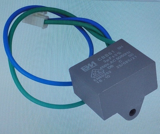 Condensatore alternata 3,3 Uf 275V