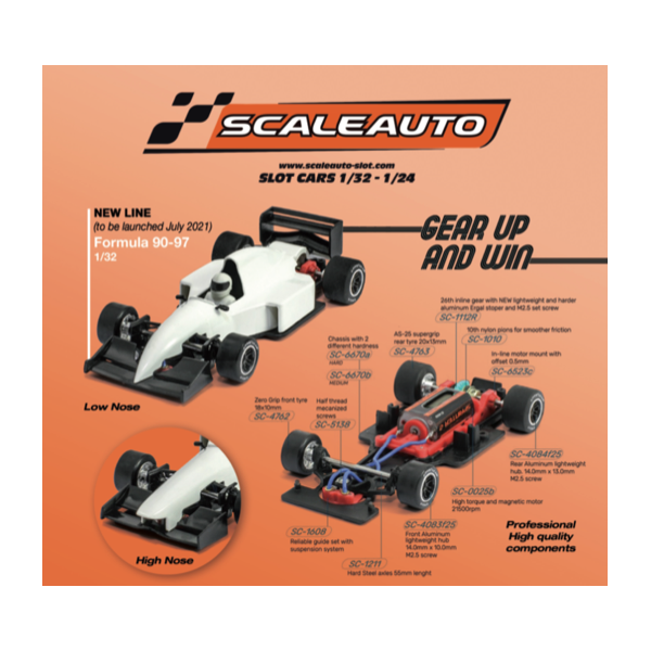 SCALEAUTO SC-6251 FORMULA 90-97