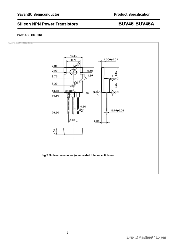 BUV46 TRANSISTOR