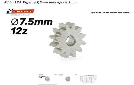 SCALEAUTO SC-1095E75 Pignoni