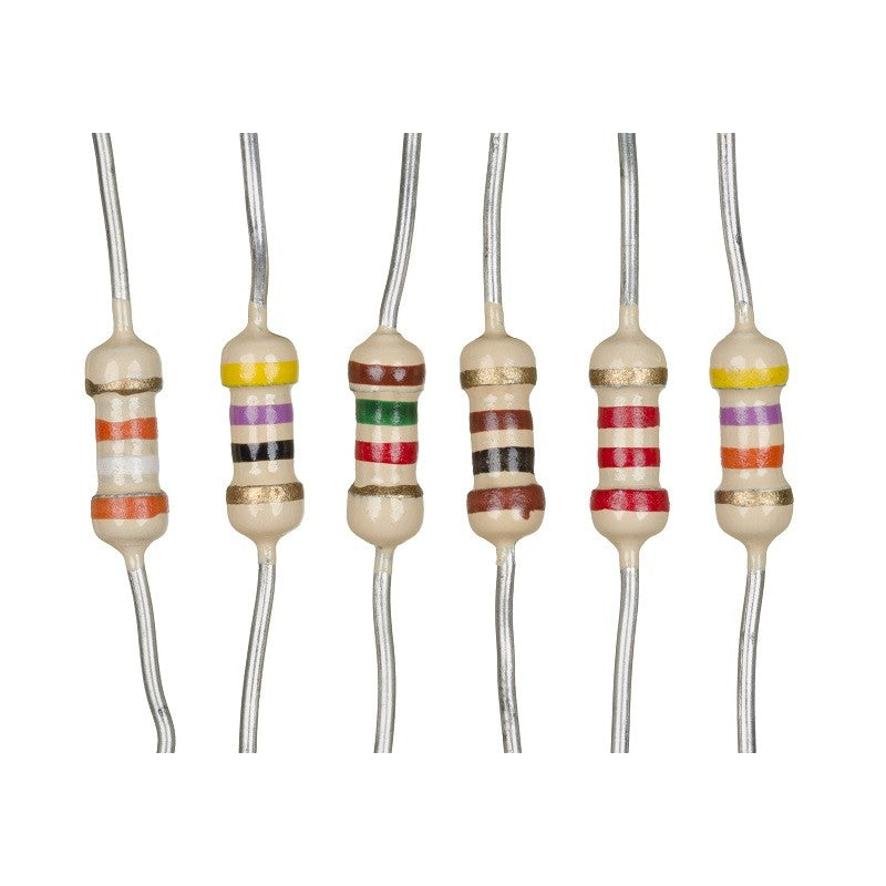 RESISTENZA 1/4 WATTS 100 OHM 10 PEZZI