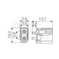 Connettore XT30 Maschio
